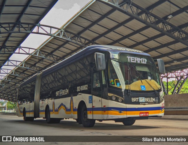 Belém Rio Transportes BD-88802 na cidade de Belém, Pará, Brasil, por Silas Bahia Monteiro. Número da foto: #9758276.