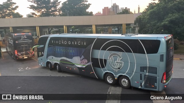 Viação Garcia 8635 na cidade de Ribeirão Preto, São Paulo, Brasil, por Cicero Augusto. Número da foto: #9756408.