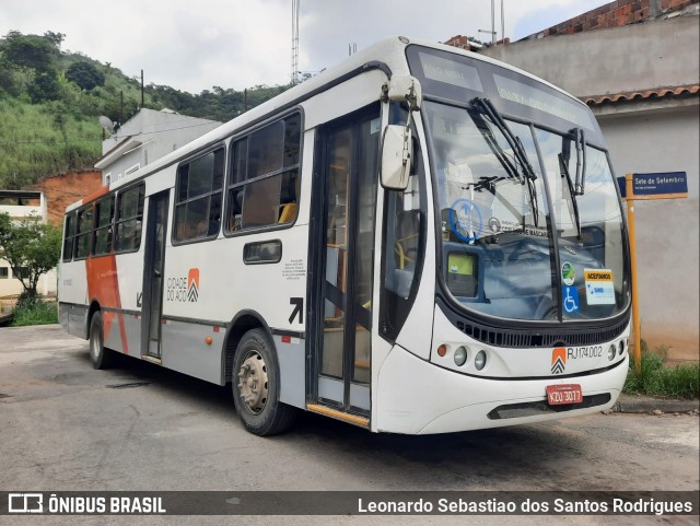 Viação Cidade do Aço RJ 174.002 na cidade de Barra Mansa, Rio de Janeiro, Brasil, por Leonardo Sebastiao dos Santos Rodrigues. Número da foto: #9757204.