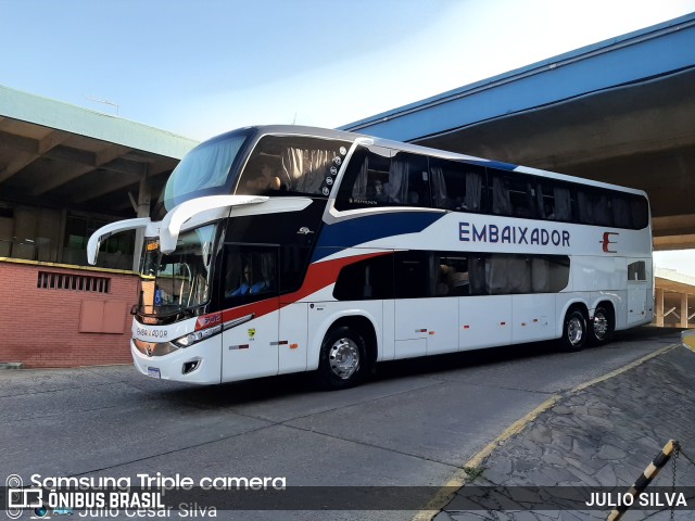 Expresso Embaixador 602 na cidade de Porto Alegre, Rio Grande do Sul, Brasil, por JULIO SILVA. Número da foto: #9758342.