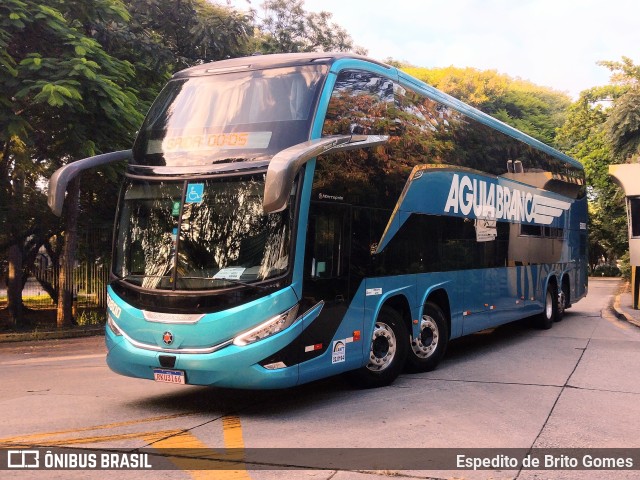 Viação Águia Branca 50800 na cidade de São Paulo, São Paulo, Brasil, por Espedito de Brito Gomes. Número da foto: #9757858.