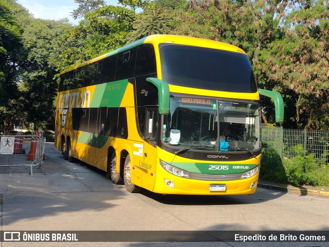 Empresa Gontijo de Transportes 25015 na cidade de São Paulo, São Paulo, Brasil, por Espedito de Brito Gomes. Número da foto: #9757849.
