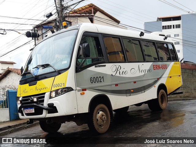 Rio Negro Fretamento e Turismo 60021 na cidade de Conselheiro Lafaiete, Minas Gerais, Brasil, por José Luiz Soares Neto. Número da foto: #9756005.