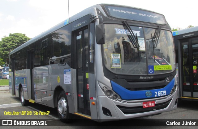 Transcooper > Norte Buss 2 6529 na cidade de São Paulo, São Paulo, Brasil, por Carlos Júnior. ID da foto: 9756852.