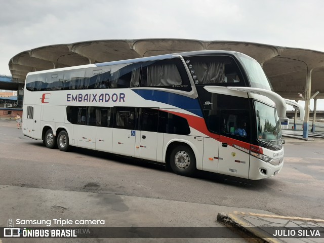 Expresso Embaixador 603 na cidade de Porto Alegre, Rio Grande do Sul, Brasil, por JULIO SILVA. Número da foto: #9758130.