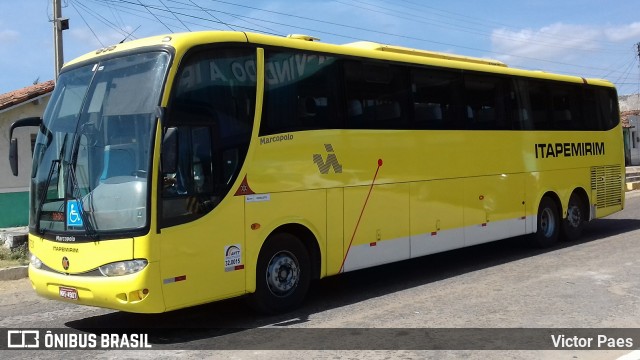 Viação Itapemirim 5731 na cidade de Ipueiras, Ceará, Brasil, por Victor Paes. ID da foto: 9758041.