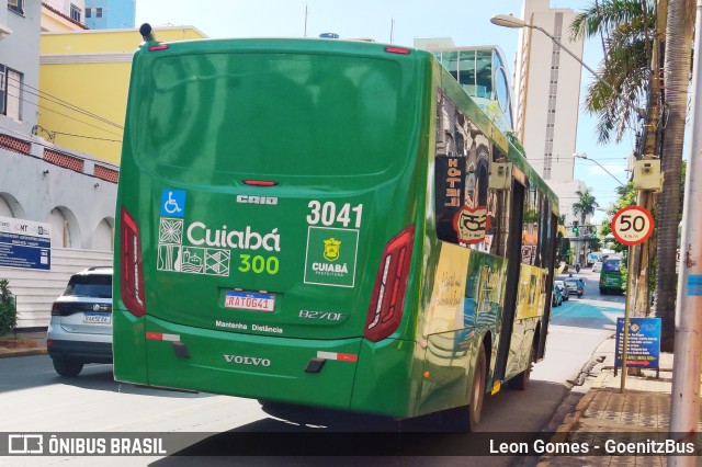 Expresso Caribus Transportes 3041 na cidade de Cuiabá, Mato Grosso, Brasil, por Leon Gomes. Número da foto: #9759379.