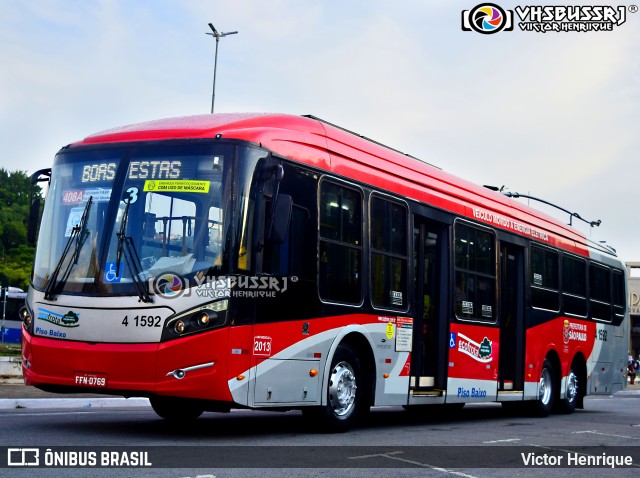 Himalaia Transportes > Ambiental Transportes Urbanos 4 1592 na cidade de São Paulo, São Paulo, Brasil, por Victor Henrique. ID da foto: 9760154.