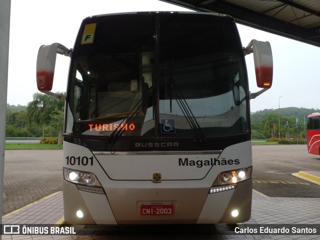 Magalhães Turismo 10101 na cidade de Rio Bonito, Rio de Janeiro, Brasil, por Carlos Eduardo Santos. Número da foto: #9759244.