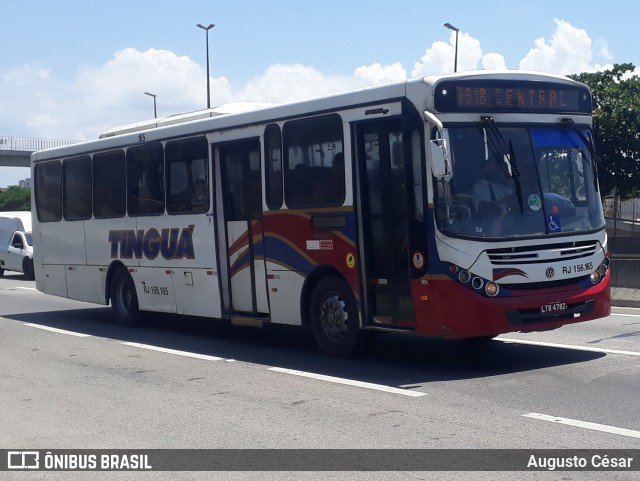 Transportadora Tinguá RJ 156.165 na cidade de Nova Iguaçu, Rio de Janeiro, Brasil, por Augusto César. Número da foto: #9760250.