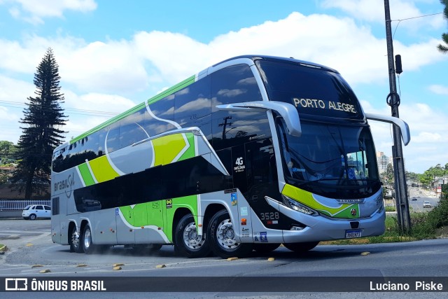 Brasil Sul Linhas Rodoviárias 3528 na cidade de Joinville, Santa Catarina, Brasil, por Luciano  Piske. ID da foto: 9761390.