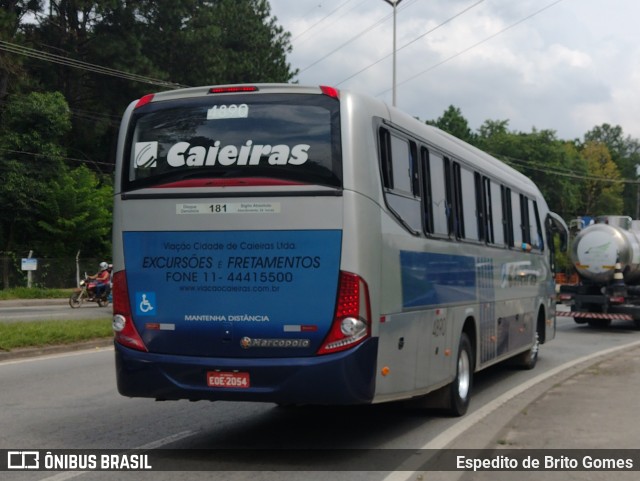 Viação Cidade de Caieiras 4890 na cidade de Caieiras, São Paulo, Brasil, por Espedito de Brito Gomes. ID da foto: 9761244.