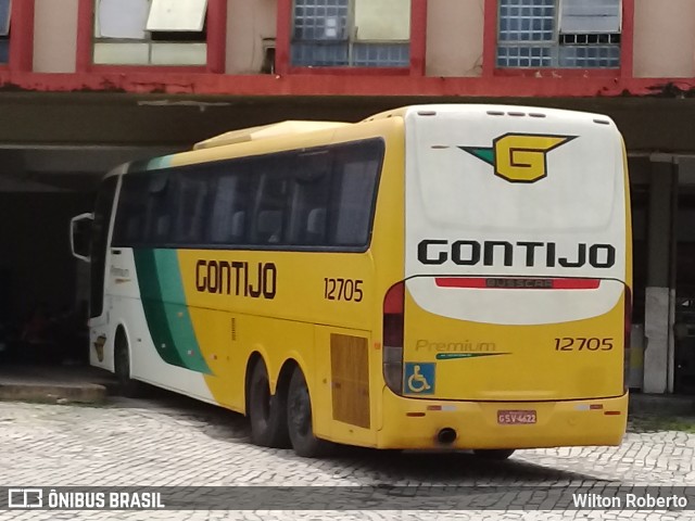 Empresa Gontijo de Transportes 12705 na cidade de Governador Valadares, Minas Gerais, Brasil, por Wilton Roberto. Número da foto: #9760629.