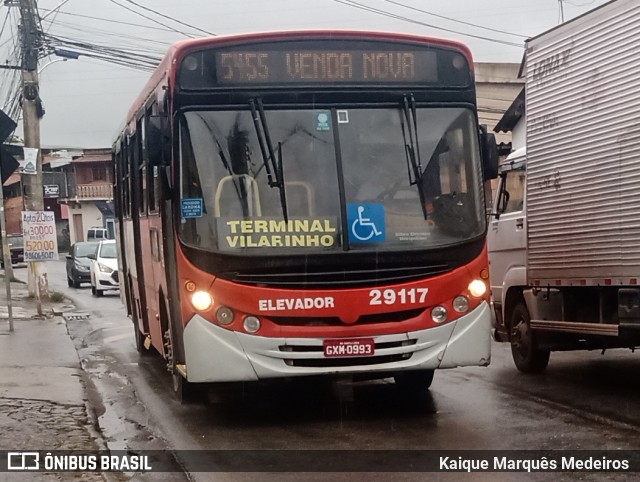 Transbus Transportes > Gávea Transportes 29117 na cidade de Ribeirão das Neves, Minas Gerais, Brasil, por Kaique Marquês Medeiros . Número da foto: #9760579.