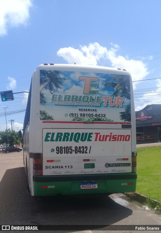 Elrrique Turismo 5224 na cidade de Benevides, Pará, Brasil, por Fabio Soares. Número da foto: #9761172.