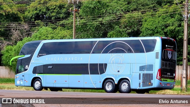 Viação Garcia 8703 na cidade de Campo Mourão, Paraná, Brasil, por Elvio Antunes. ID da foto: 9761536.