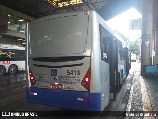 Next Mobilidade - ABC Sistema de Transporte 5413 na cidade de São Paulo, São Paulo, Brasil, por Gabriel Brunhara. Número da foto: #9759012.
