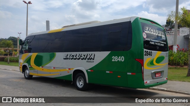Exclusiva Turismo 2840 na cidade de Franco da Rocha, São Paulo, Brasil, por Espedito de Brito Gomes. Número da foto: #9761214.