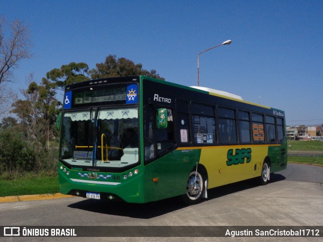 SAES - Sociedad Anonima Expreso Sudoeste 46 na cidade de La Tablada, La Matanza, Buenos Aires, Argentina, por Agustin SanCristobal1712. Número da foto: #9761241.