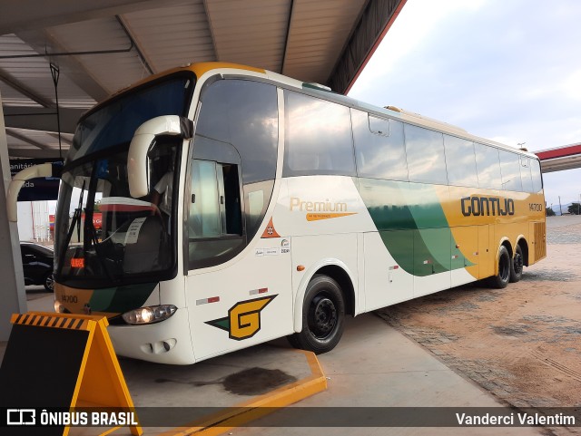 Empresa Gontijo de Transportes 14700 na cidade de Estiva, Minas Gerais, Brasil, por Vanderci Valentim. ID da foto: 9758909.