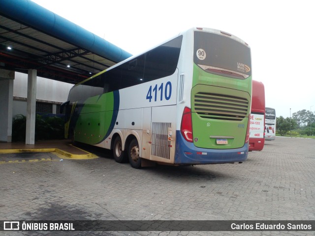 Ônibus Particulares 4110 na cidade de Rio Bonito, Rio de Janeiro, Brasil, por Carlos Eduardo Santos. ID da foto: 9759242.