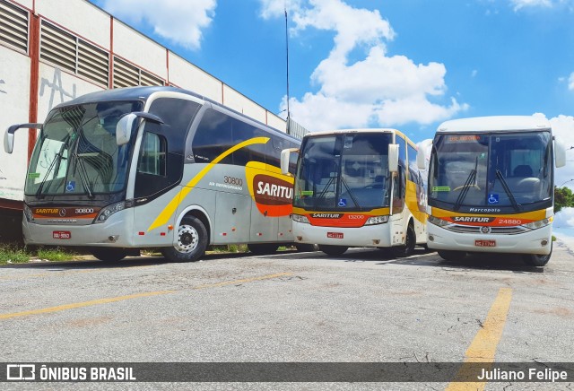 Saritur - Santa Rita Transporte Urbano e Rodoviário 30800 na cidade de Belo Horizonte, Minas Gerais, Brasil, por Juliano Felipe. Número da foto: #9759549.