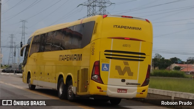 Viação Itapemirim 60015 na cidade de São José dos Campos, São Paulo, Brasil, por Robson Prado. Número da foto: #9760168.