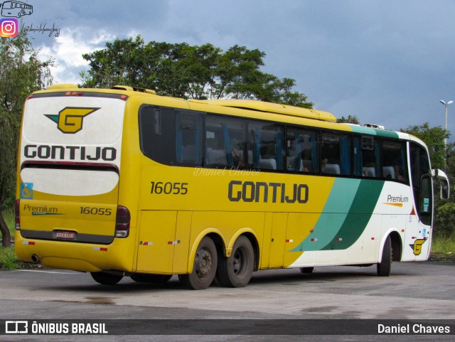 Empresa Gontijo de Transportes 16055 na cidade de Brasília, Distrito Federal, Brasil, por Daniel Chaves. ID da foto: 9758816.