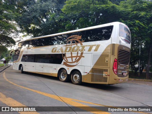 Auto Viação Gadotti 3318 na cidade de São Paulo, São Paulo, Brasil, por Espedito de Brito Gomes. Número da foto: #9761259.