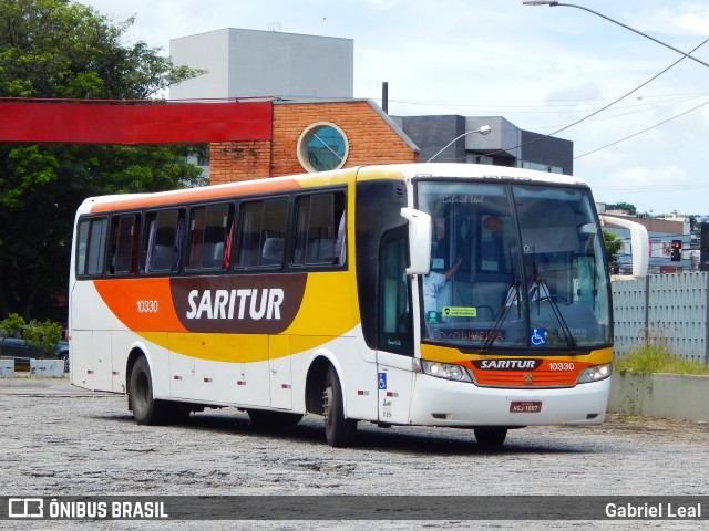 Saritur - Santa Rita Transporte Urbano e Rodoviário 10330 na cidade de Divinópolis, Minas Gerais, Brasil, por Gabriel Leal. ID da foto: 9760307.