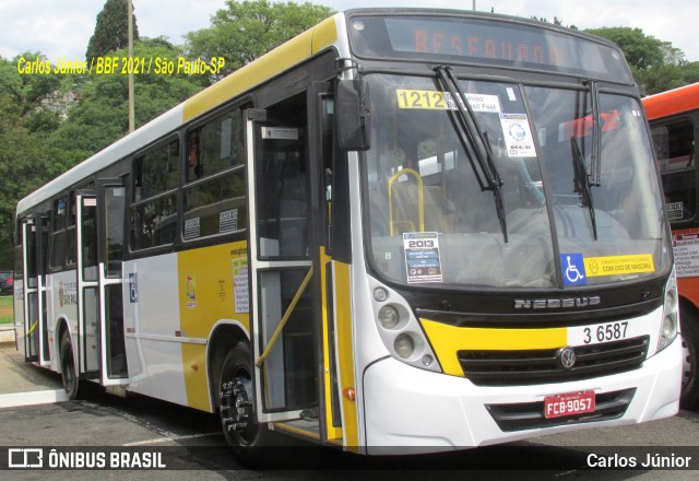 Transunião Transportes 3 6587 na cidade de São Paulo, São Paulo, Brasil, por Carlos Júnior. Número da foto: #9762532.