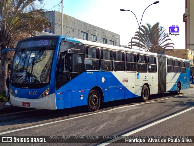 VB Transportes e Turismo 1479 na cidade de Campinas, São Paulo, Brasil, por Henrique Alves de Paula Silva. Número da foto: #9761686.