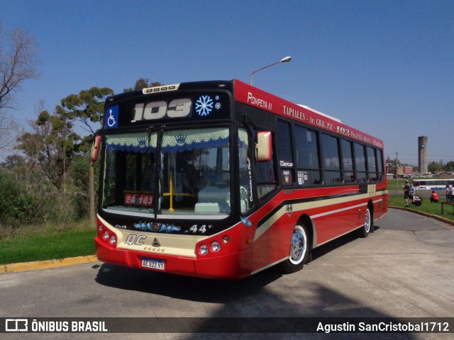 QC - Transportes Quirno Costa S.A.C.E.I. 44 na cidade de La Tablada, La Matanza, Buenos Aires, Argentina, por Agustin SanCristobal1712. Número da foto: #9761651.