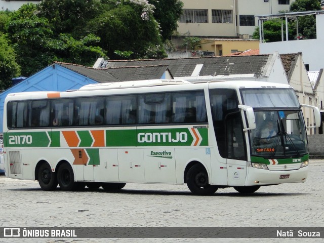 Empresa Gontijo de Transportes 21170 na cidade de Teófilo Otoni, Minas Gerais, Brasil, por Natã  Souza. ID da foto: 9762264.