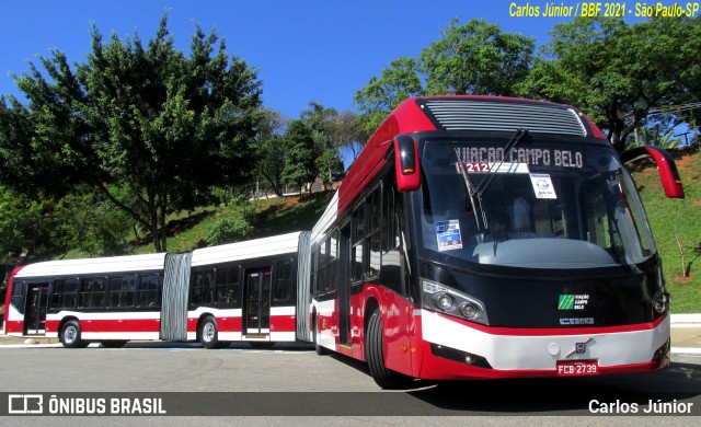 Viação Campo Belo 7 1075 na cidade de São Paulo, São Paulo, Brasil, por Carlos Júnior. Número da foto: #9763454.