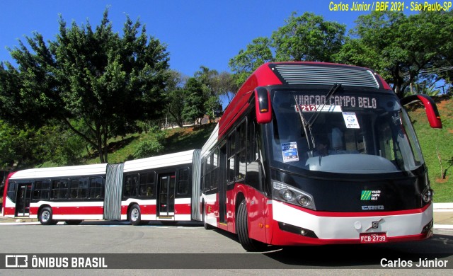 Viação Campo Belo 7 1075 na cidade de São Paulo, São Paulo, Brasil, por Carlos Júnior. ID da foto: 9763454.