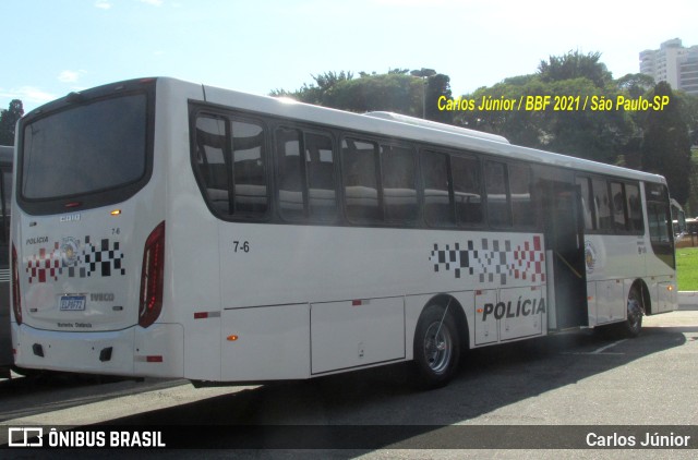 Polícia Militar de São Paulo 7-6 na cidade de São Paulo, São Paulo, Brasil, por Carlos Júnior. ID da foto: 9762740.