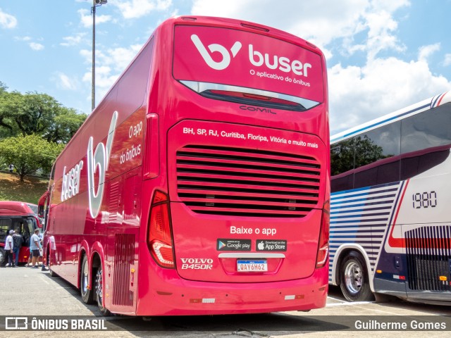 Buser Brasil Tecnologia 6H62 na cidade de Niterói, Rio de Janeiro, Brasil, por Guilherme Gomes. ID da foto: 9761734.