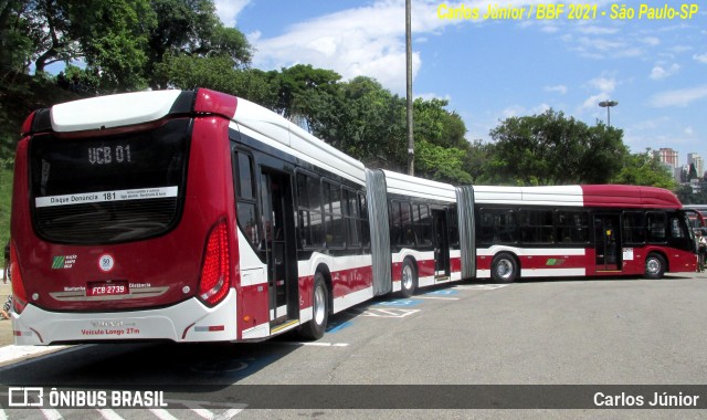 Viação Campo Belo 7 1075 na cidade de São Paulo, São Paulo, Brasil, por Carlos Júnior. ID da foto: 9763451.