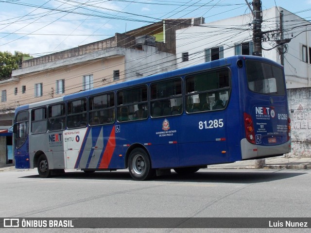 Next Mobilidade - ABC Sistema de Transporte 81.285 na cidade de Diadema, São Paulo, Brasil, por Luis Nunez. ID da foto: 9762983.