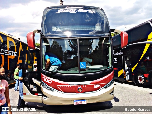 Santa Maria Fretamento e Turismo > Transportes Santa Maria(SP) 1100 na cidade de São Paulo, São Paulo, Brasil, por Gabriel Garves. Número da foto: #9762466.