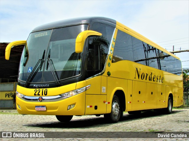 Viação Nordeste 2210 na cidade de Fortaleza, Ceará, Brasil, por David Candéa. Número da foto: #9763083.