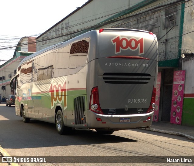 Auto Viação 1001 RJ 108.168 na cidade de Duque de Caxias, Rio de Janeiro, Brasil, por Natan Lima. ID da foto: 9761611.