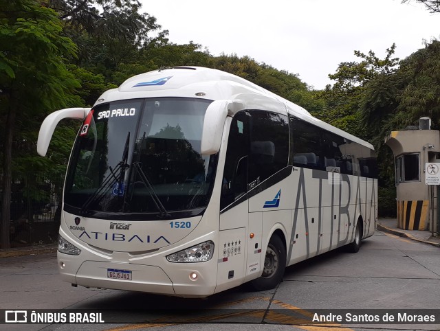 Viação Atibaia São Paulo 1520 na cidade de São Paulo, São Paulo, Brasil, por Andre Santos de Moraes. Número da foto: #9762920.