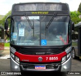 Transwolff Transportes e Turismo 7 8855 na cidade de São Paulo, São Paulo, Brasil, por Carlos Júnior. Número da foto: #9762641.