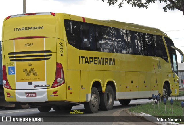 Viação Itapemirim 60069 na cidade de Goiânia, Goiás, Brasil, por Vitor Nunes . Número da foto: #9716461.