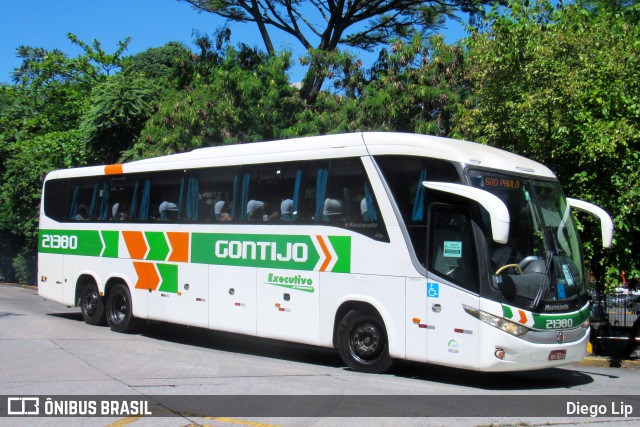 Empresa Gontijo de Transportes 21380 na cidade de São Paulo, São Paulo, Brasil, por Diego Lip. ID da foto: 9716306.