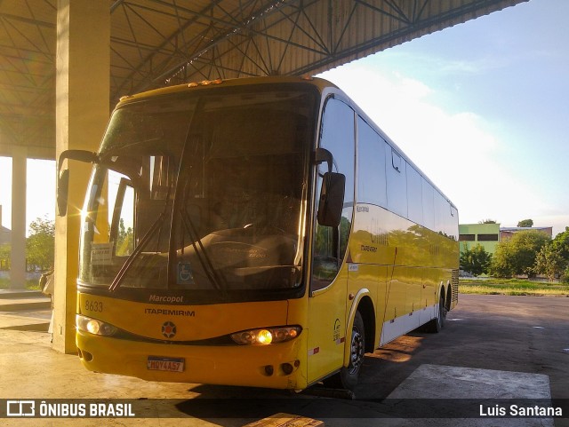 Viação Itapemirim 8633 na cidade de Caxias, Maranhão, Brasil, por Luis Santana. ID da foto: 9715190.