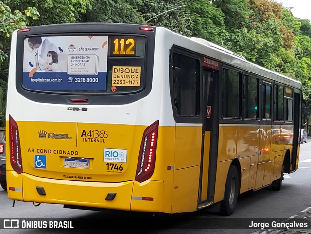 Real Auto Ônibus A41365 na cidade de Rio de Janeiro, Rio de Janeiro, Brasil, por Jorge Gonçalves. Número da foto: #9765318.