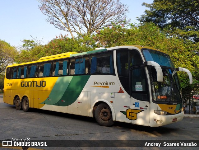 Empresa Gontijo de Transportes 17185 na cidade de São Paulo, São Paulo, Brasil, por Andrey  Soares Vassão. ID da foto: 9766259.